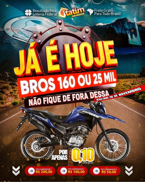 BROS AZUL 160 2026 OU 25 MIL NO PIX!!!